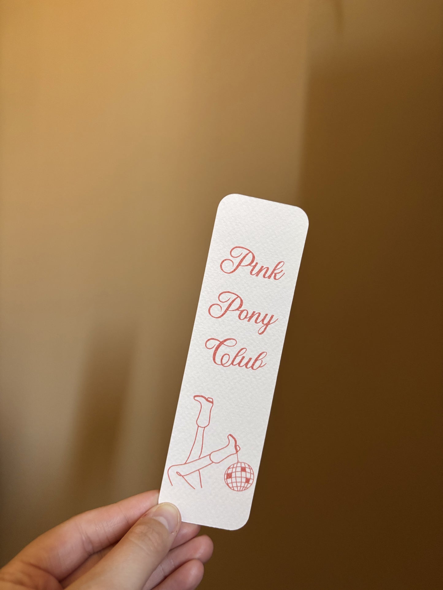 Pink Pony Club Bookmark