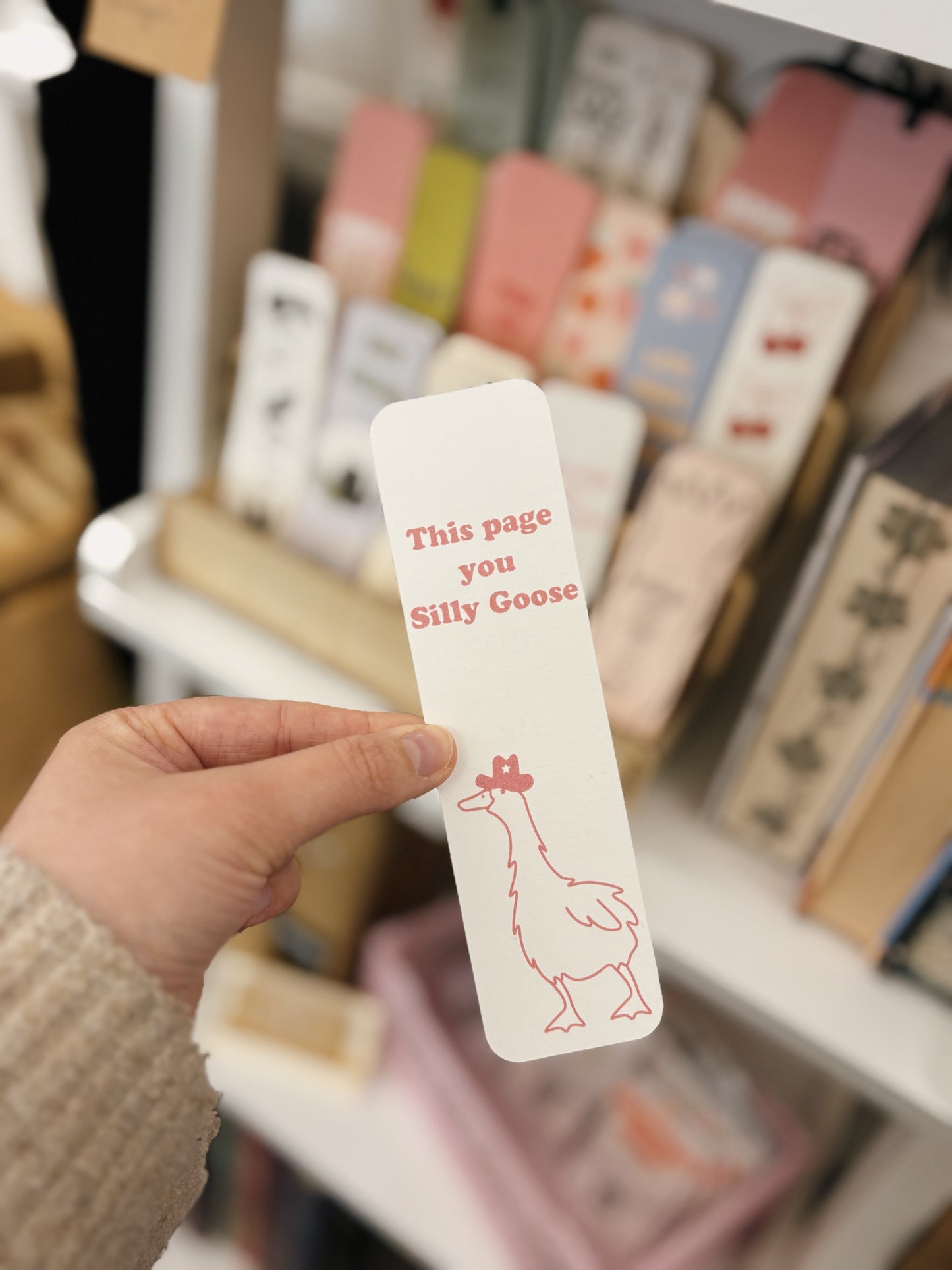 Silly Goose Bookmark