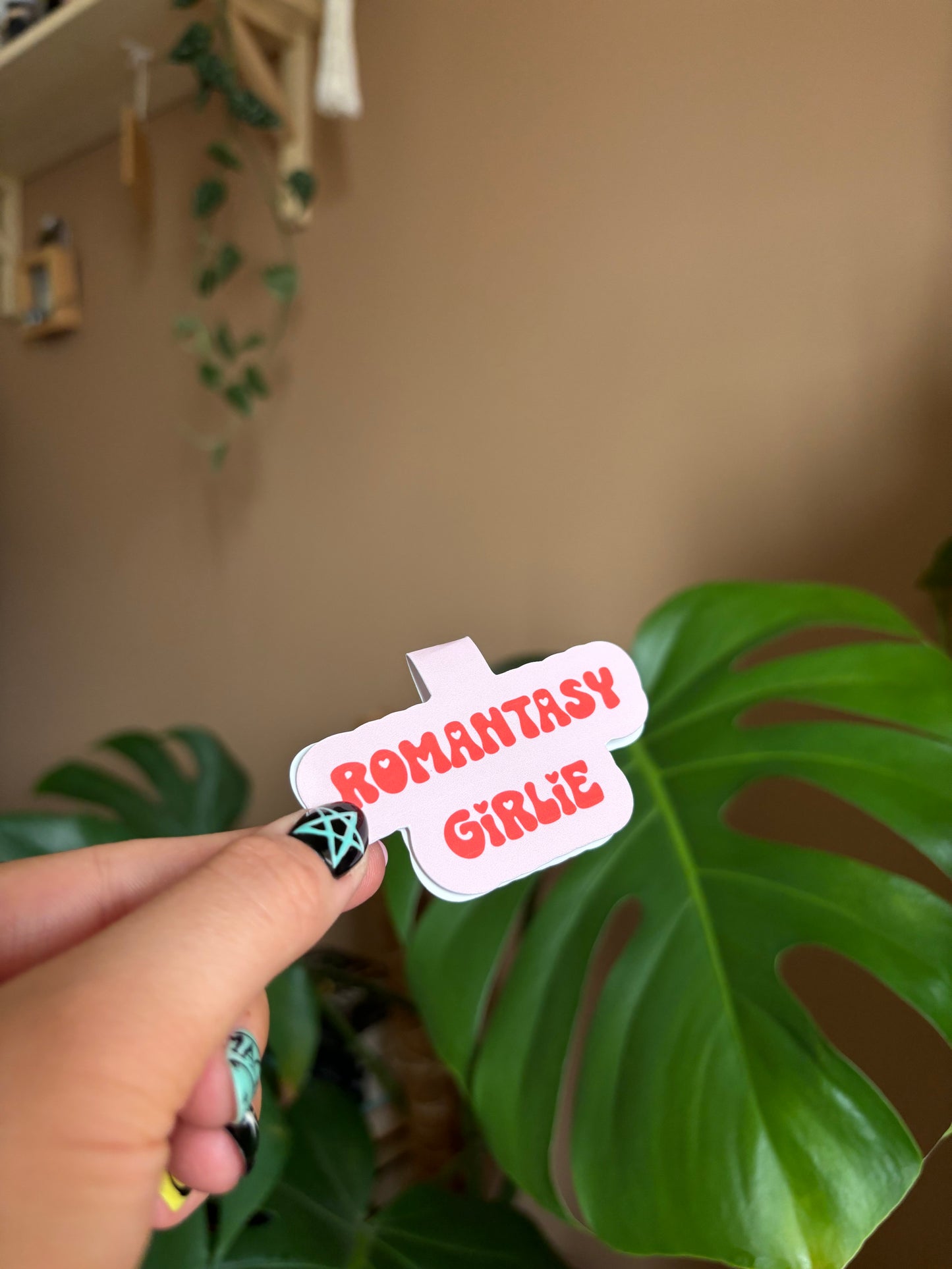 Romantasy Girlie Magnetic Bookmark