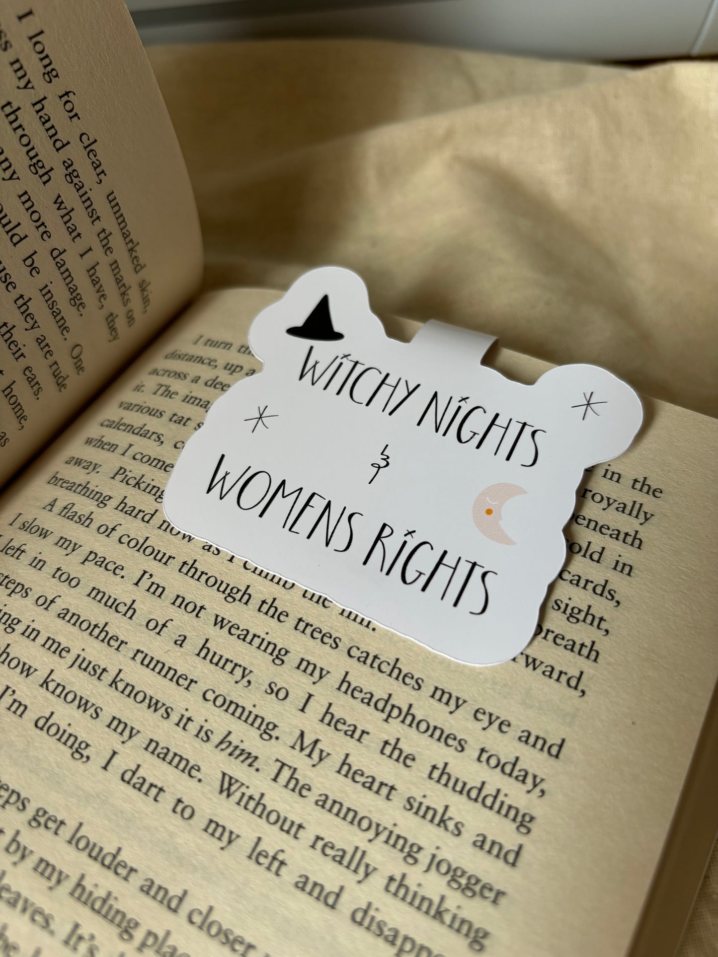 Witchy Nights Magnetic Bookmark