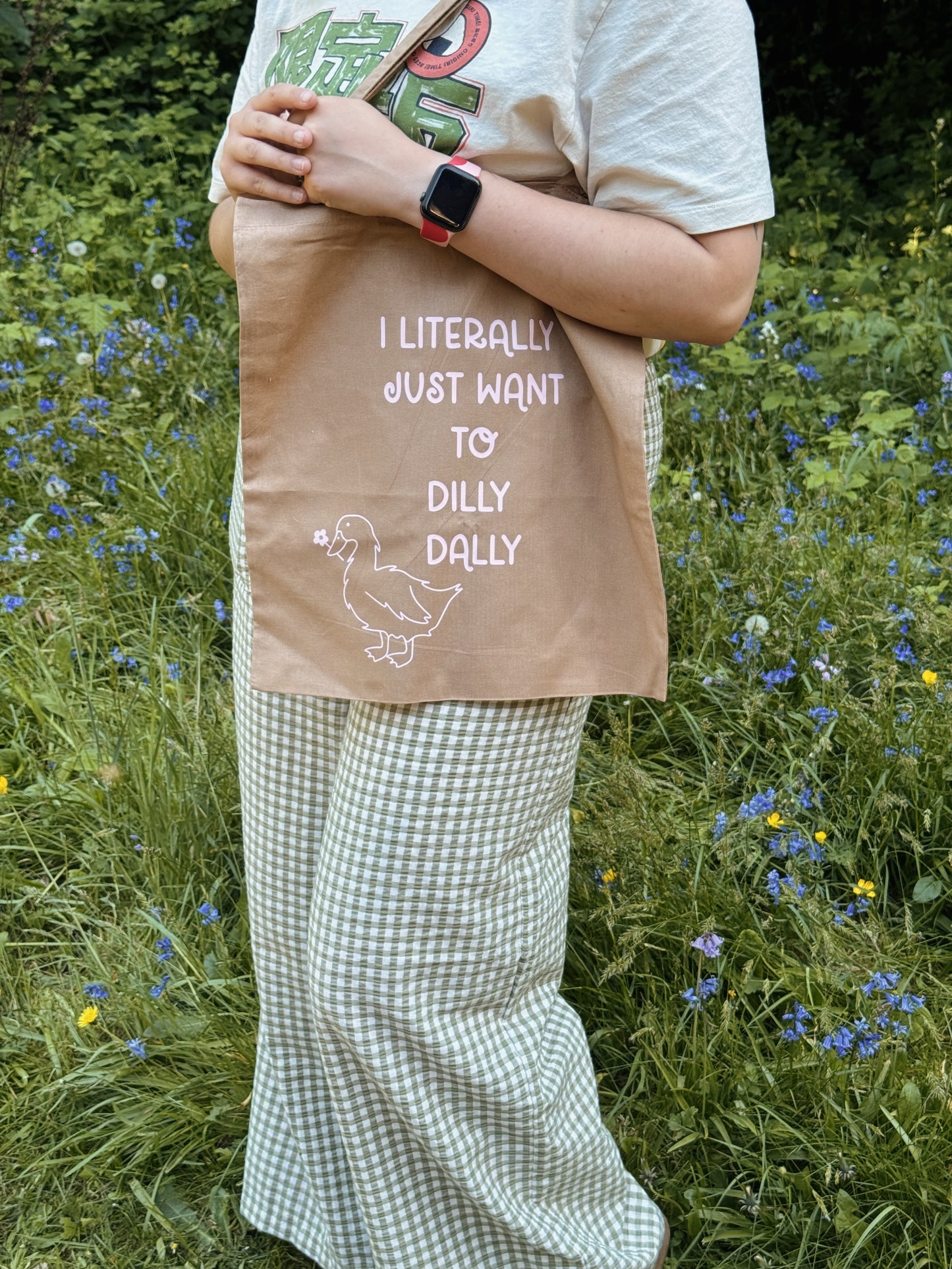 Dilly Dally Tote Bag