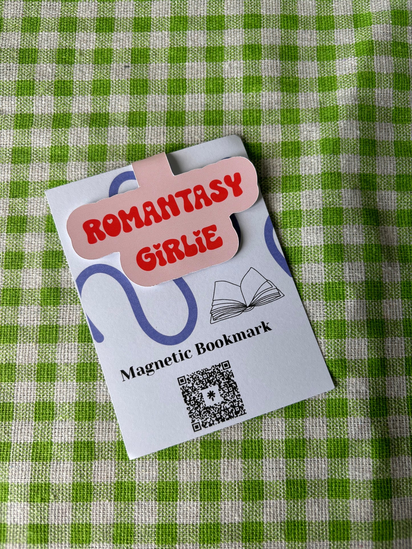 Romantasy Girlie Magnetic Bookmark